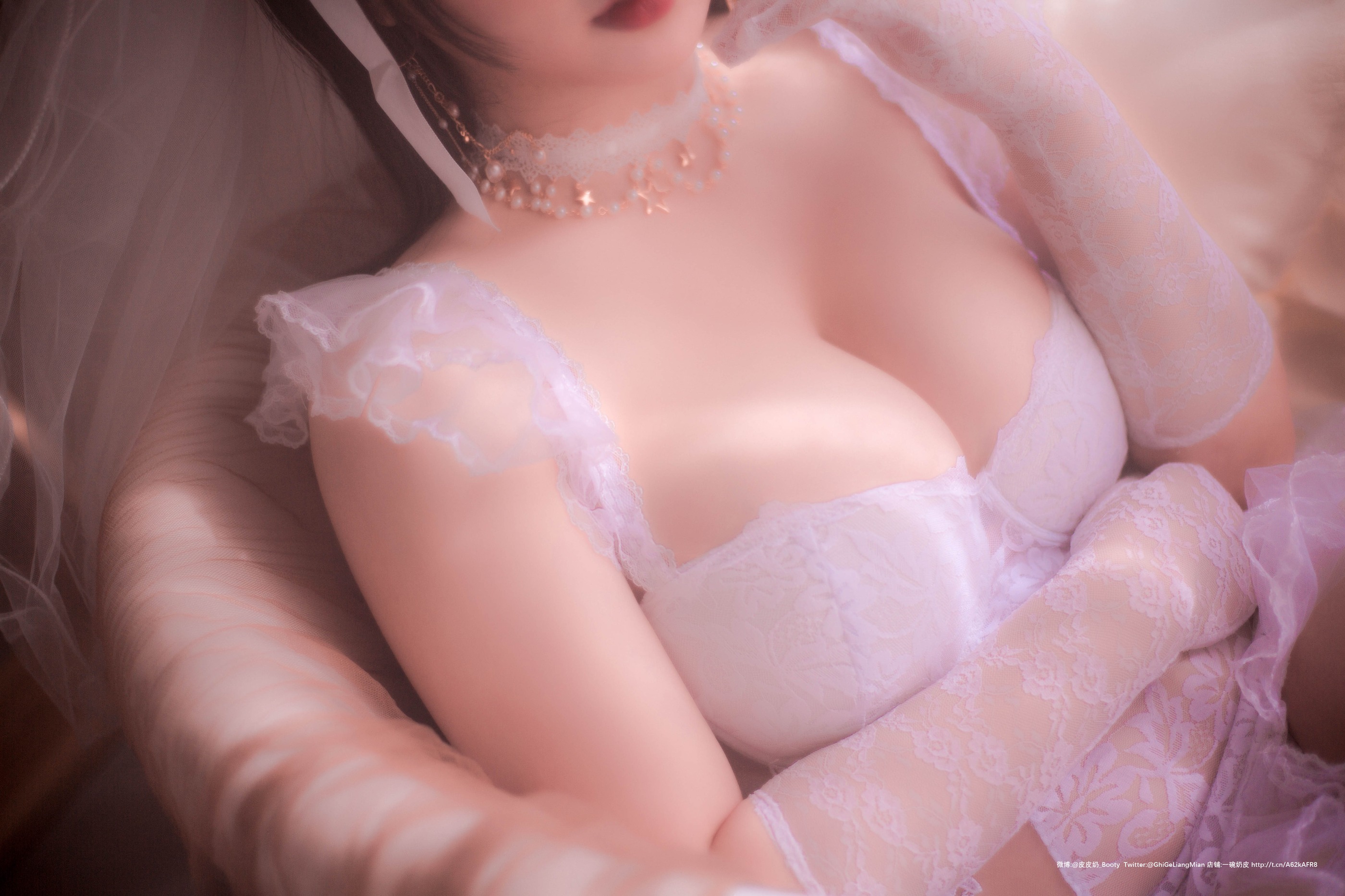 图片[1]-皮皮奶可可爱了啦 – NO.024 朦胧婚纱 [66P]-XikXak